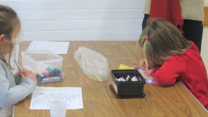 Sunday School colouring